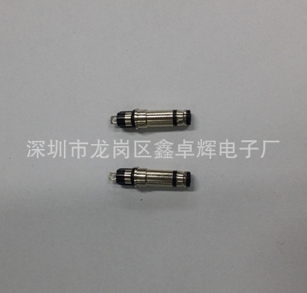 供应三极插头3.5*1.1三极音叉3511*18.5