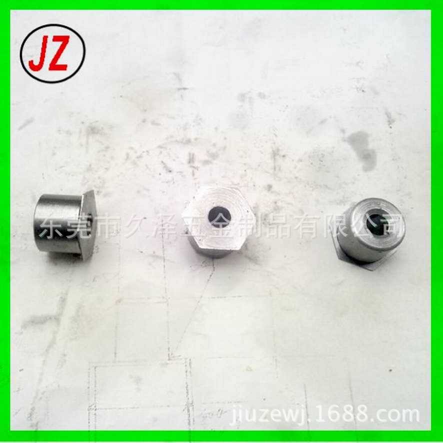 厂家供应不锈钢铆柱 六角本色铆柱 M10不锈钢压铆柱 量大从优