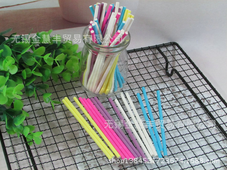 棒棒糖纸棒10cm长 100个/包