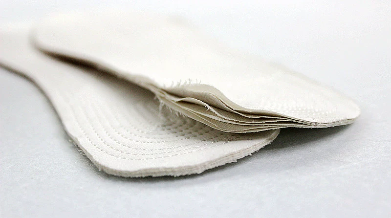 Sweat and deodorizing thousands of cotton cloth thousand layers of cotton insoles