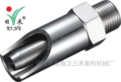 加厚不锈钢六角一体式大流量大猪粗杆饮水器兽用器械