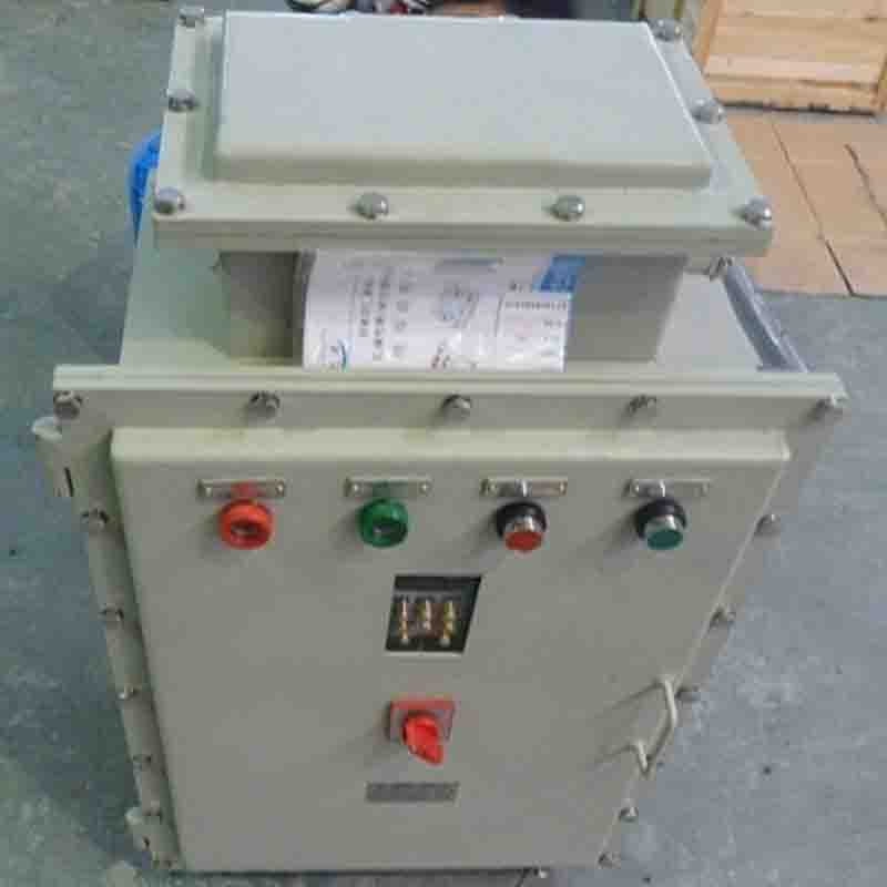 宏聚BQX系列防爆星三角起动器 BQJ-13KW防爆星三角起动器带开关