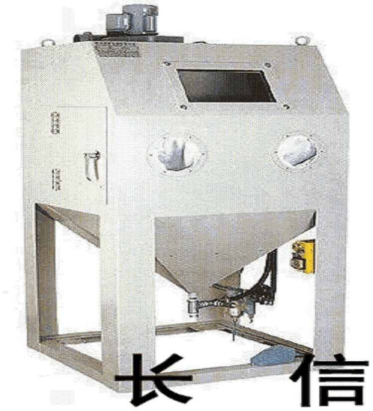 大量批发小型箱式喷砂机 手动喷砂机