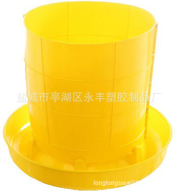 饲料桶/食桶（养鸭、鹅用）鸭交口料桶（40kg）（龙龙塑业）