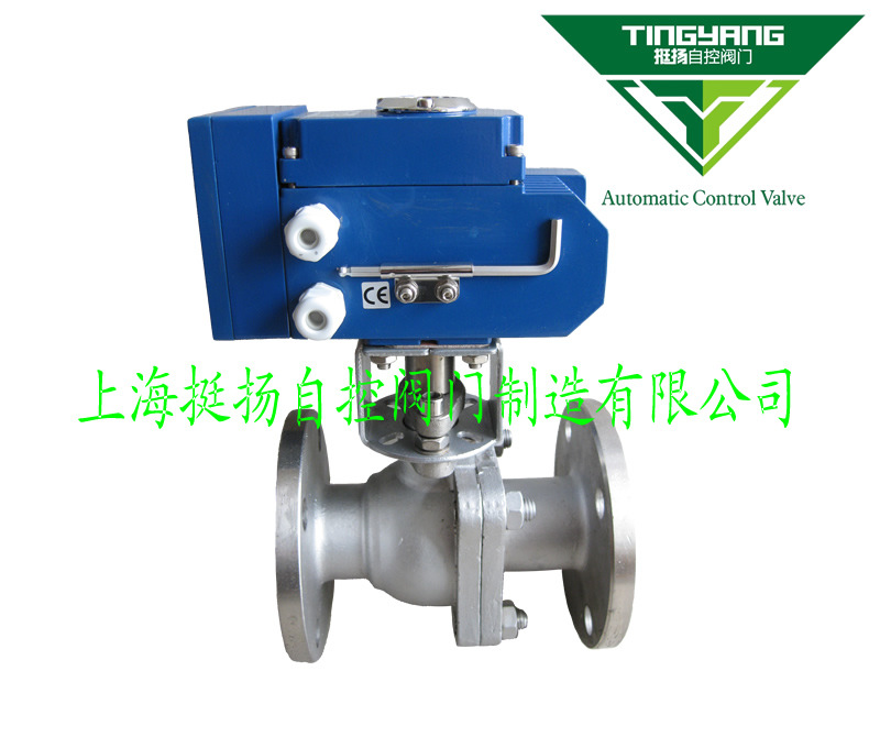 电动O型切断球阀 电动球阀（支架型） 电动法兰球阀