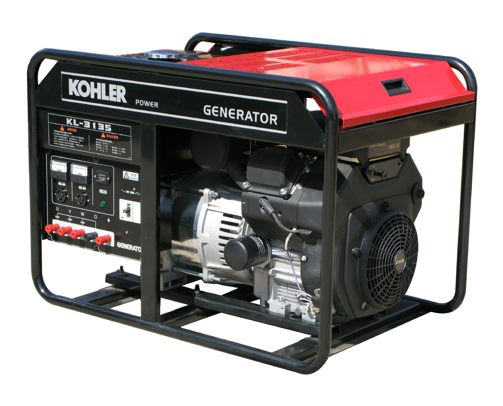 KL-3180美国科勒汽油机发电机   KL3180   15KVA科勒汽油发电机