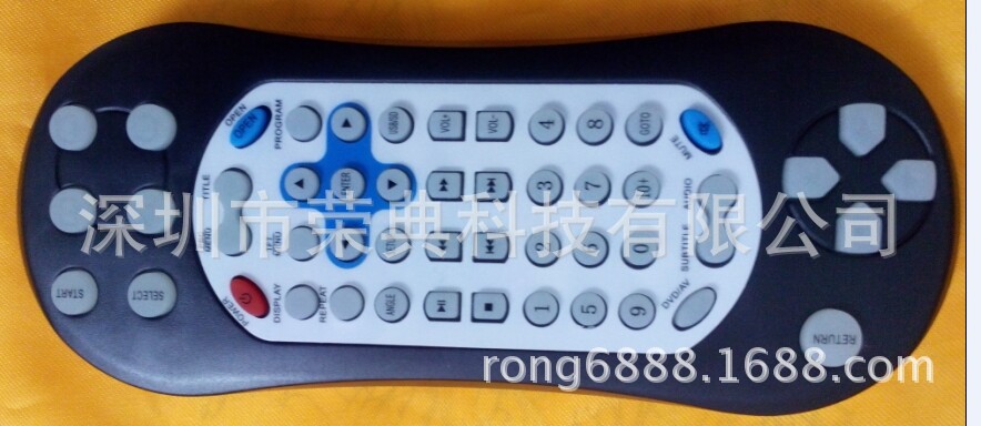 车载外挂DVD二合一遥控器，头枕DVD游戏/DVD二合一遥控器 RD-GD51