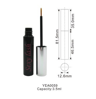 PETG  圆形塑料单头 眼线管 眼线瓶 YEA0059