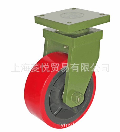 优质重型聚氨酯脚轮 活动脚轮 10寸重型活动脚轮