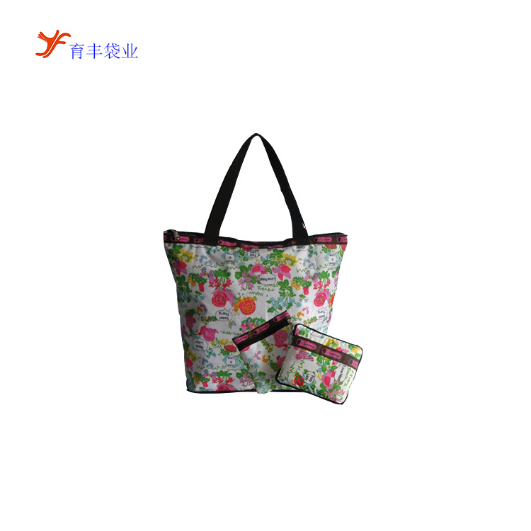 厂家供应RPET布袋再生牛津布袋涂层牛津布手提袋手拎可收纳环保