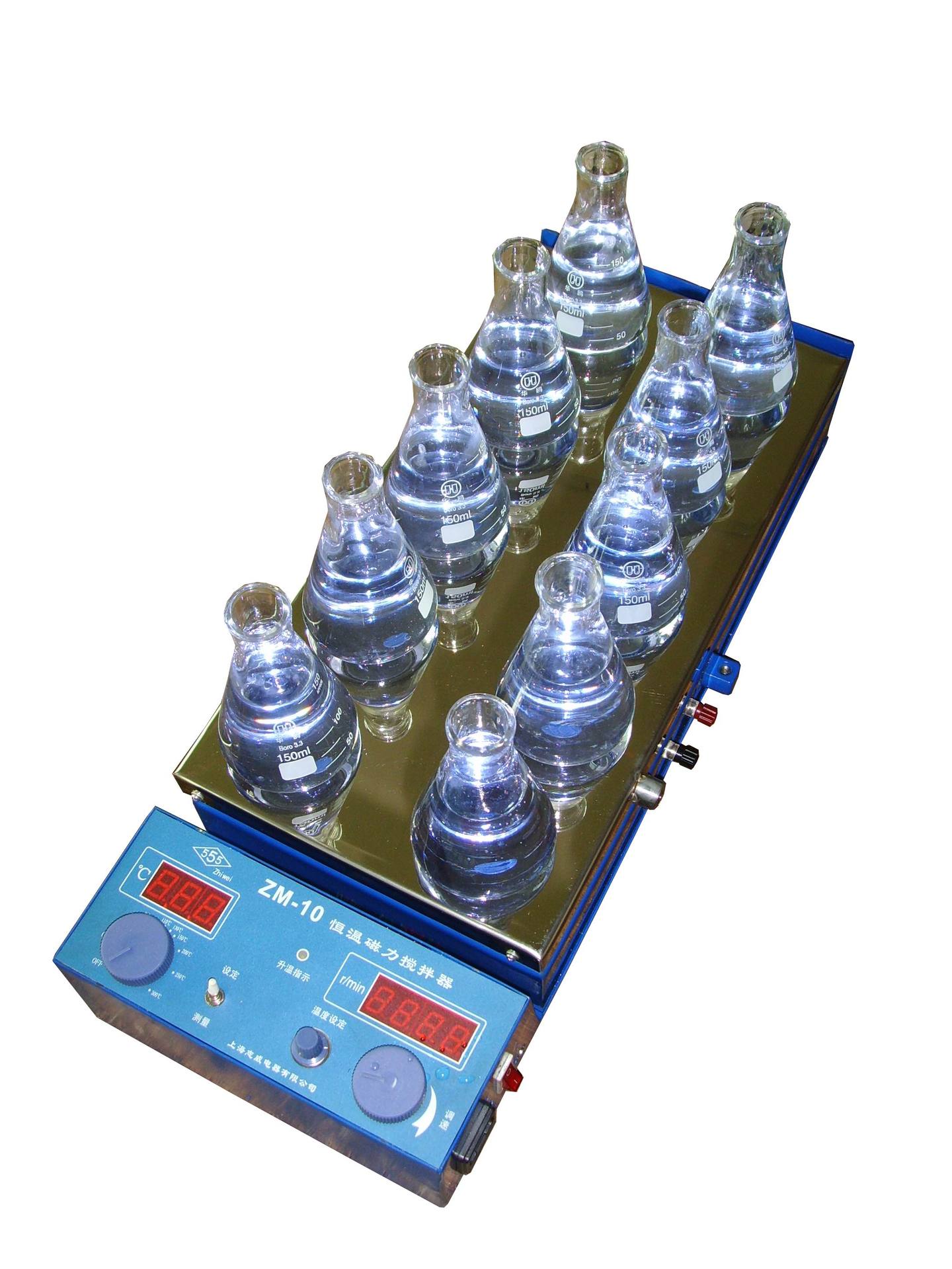 厂家直销ZM-10型10联多工位恒温磁力搅拌器。搅拌机