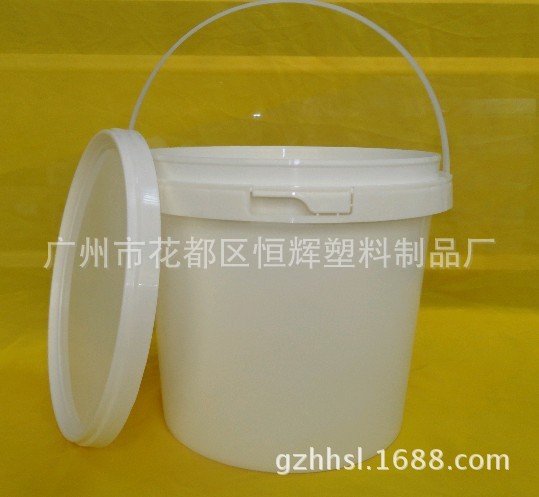 广州塑料制品厂家生产 5kg饲料桶 十斤装  强密封 可印刷定制