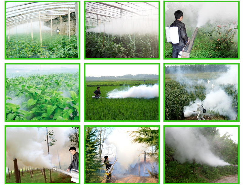 弥雾机喷雾效果2