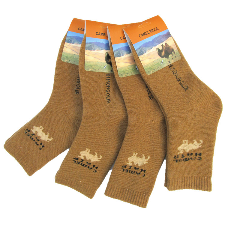 厂家批发男女冬季加厚保暖毛圈保暖驼绒袜子 北方驼绒毛御寒袜子