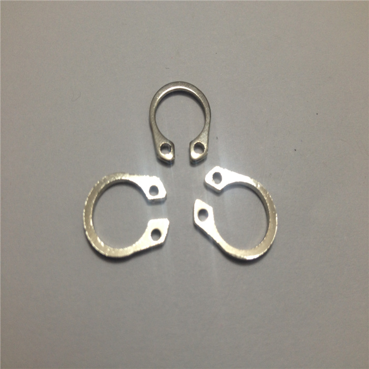 深圳厂家批发 轴用 孔用 锰钢 不锈钢 E型 C型卡簧片 