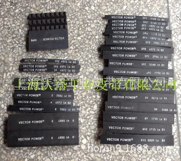 进口以色列宏达VECTOR齿形三角带 宏达带齿三角带 CX型