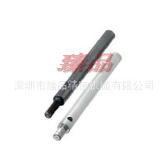 供应导向轴一端外螺纹带退刀槽带扳手槽型-带通孔型