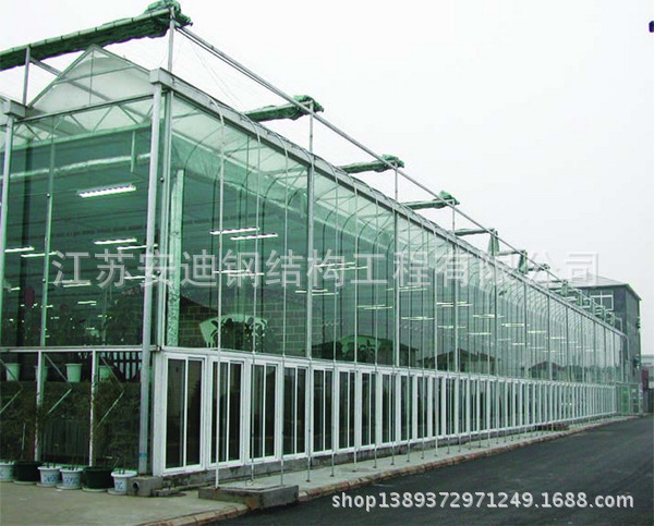 我公司常年承建钢结构温室大棚、玻璃大棚施工选江苏安迪