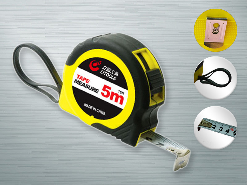 批发史丹利软橡胶塑料壳公制卷尺 防摔钢卷尺 3米5