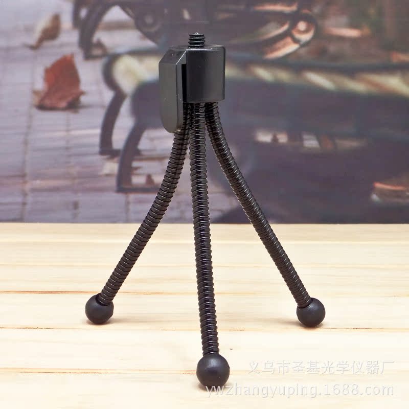 摄像头迷你小三脚架软管望远镜三脚架 八爪鱼三脚架