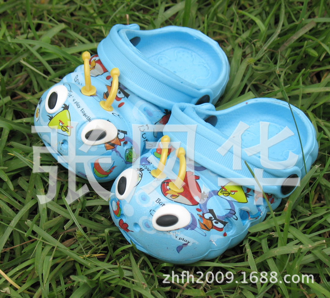 毛毛虫婴童拖鞋 EVA花园鞋 洞洞鞋Children Shoes cartoon clogs