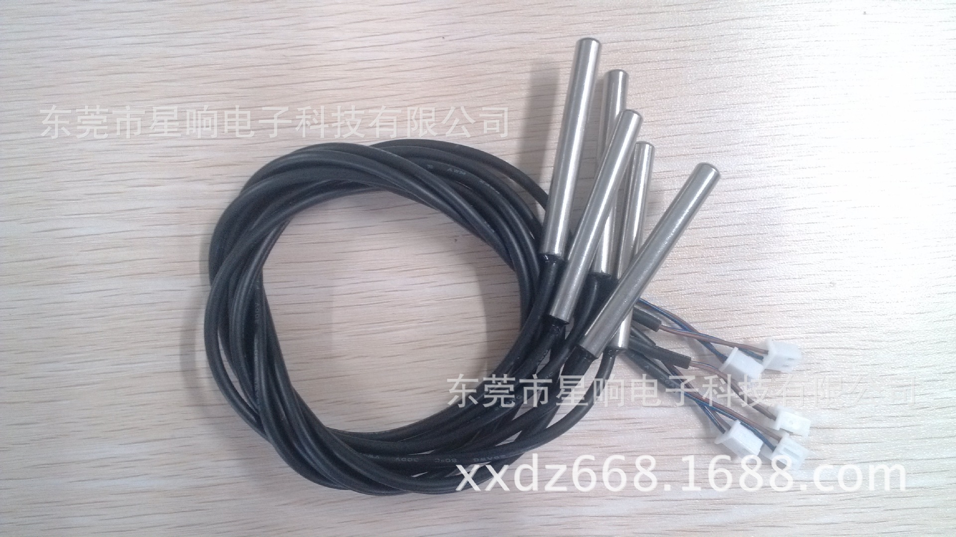 6*50金属壳封装NTC温度传感器50K3950F NTC传感器生产专家