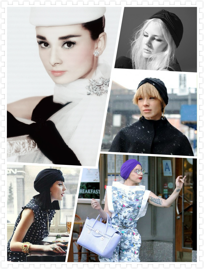 印度帽模特组合1