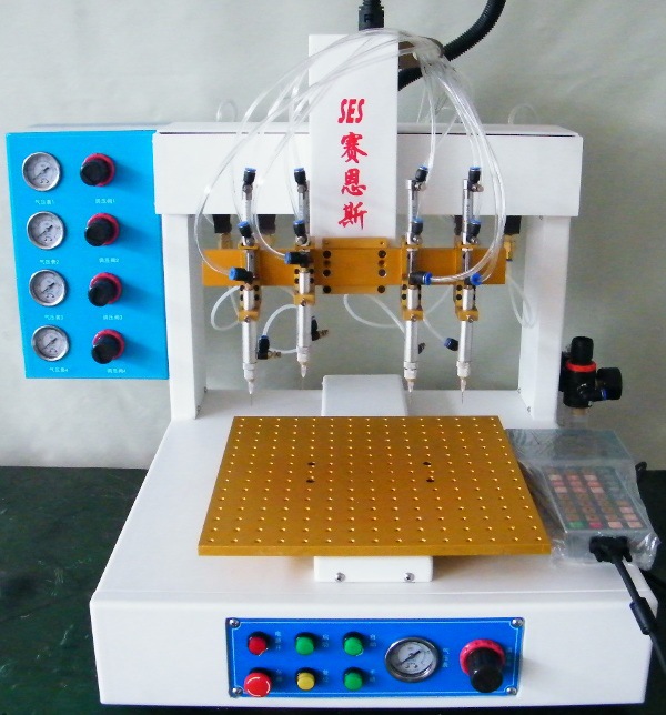 滴塑时间、运动速度可编程调节4色滴塑机