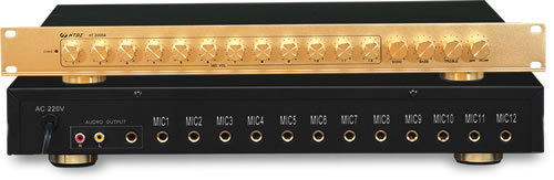 海天HT-2000A 12路 集线器 多功能 麦克风集线器