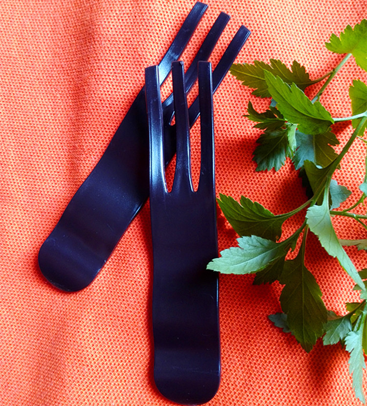 Manufactor Direct selling disposable Food grade Plastic birthday Cake fork knife Fruit fork Plastic Packaging