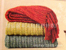 針織蓋毯披毯,,嬰幼兒毯子,針織靠墊套整套