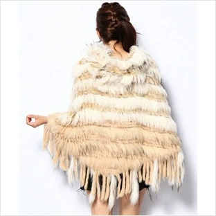 YR790 Yanran Fur Foreign Trade Новая модель: кролик, Богатство Ма Ма, handmade Cloak Cloak