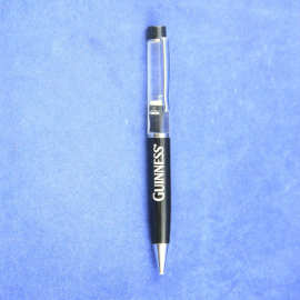 供应发光金属入油笔 广告入油笔 发光入油笔圆珠笔 3D公仔闪灯表