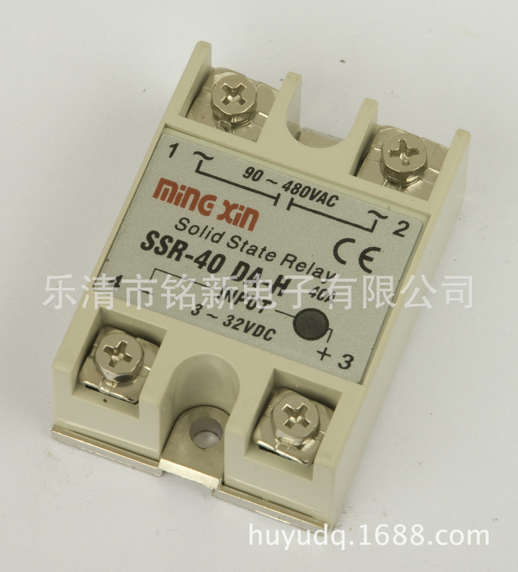 厂家直供铭新SSR-40DA-H阳明固态继电器