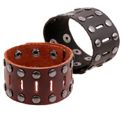 Jewelry punk leather bracelet alloy skull leather cowhide braceletpicture17