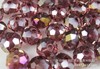 6mm Pujiang factory beaded accessories wheel bead beaded curtain DIY artificial crystal loose cross -border glass flat beads NDVD
