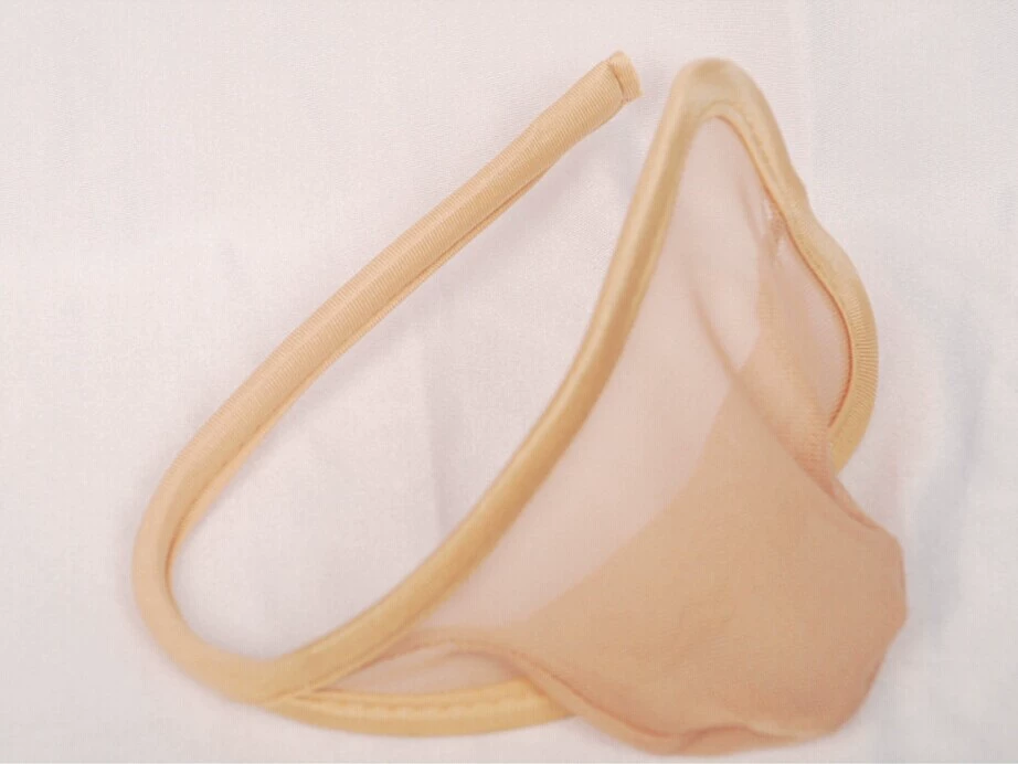 Мужские стринги C‑образной формы «сердце», one size, многокрасочные, лёгкие