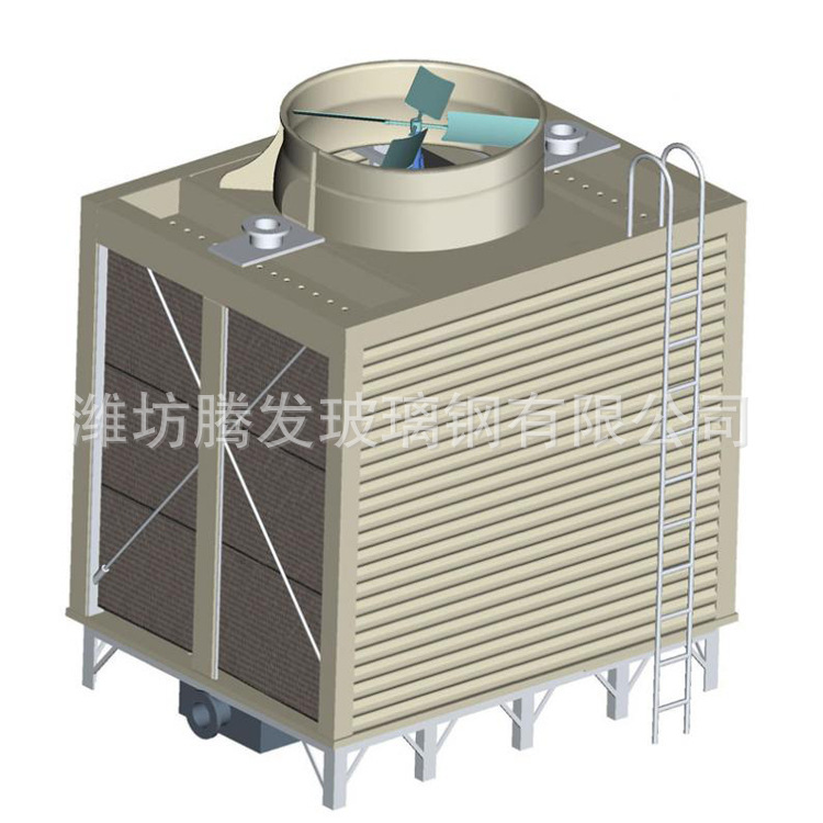 厂家生产横流式逆流式冷却塔 中央方形凉水塔 工业低噪音冷却水塔