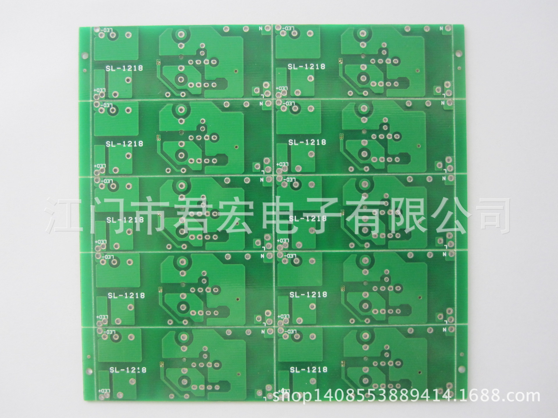 2层FR4 LED电源板 12-18w电源PCB板