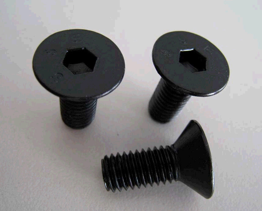 DIN7991 内六角沉头螺栓  碳钢  氧化 发黑M3M4M5M6M8M20