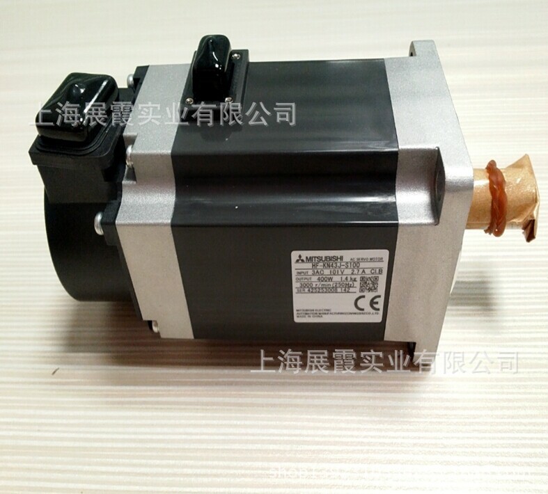 伺服电机三菱伺服驱动电机 HF-KN43J-S100  低惯量3000转