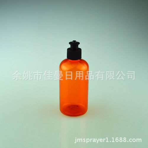 直销220ml塑料分装瓶  手拉盖瓶子