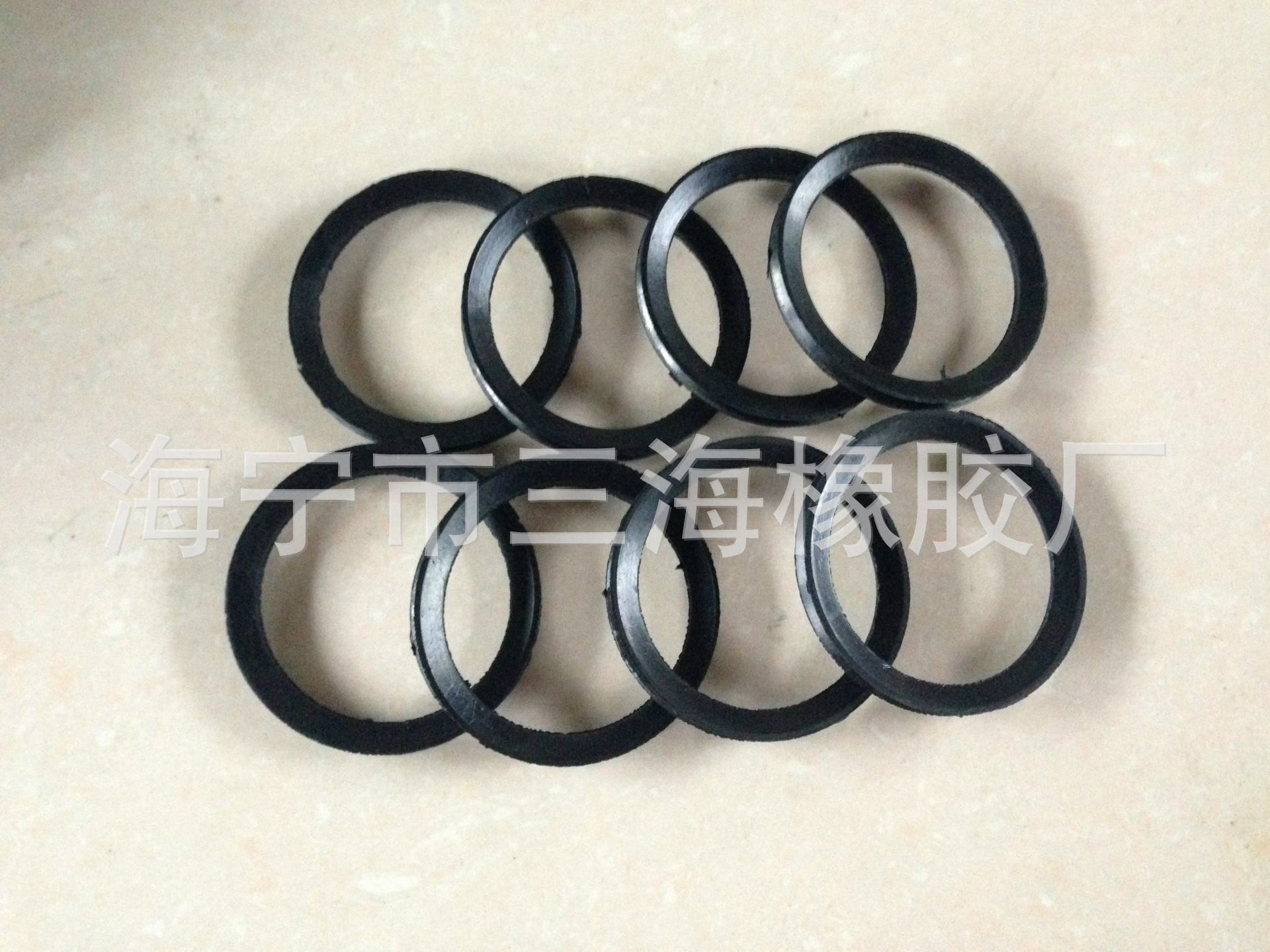 厂家供应 V型耐油橡胶密封圈 定制加工橡胶密封圈