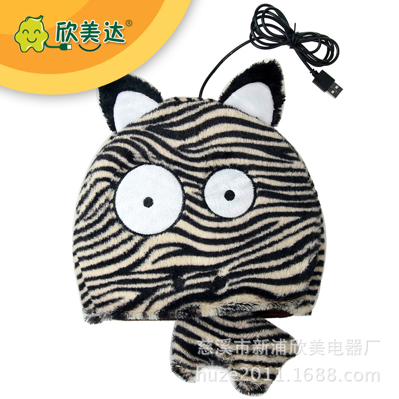 SunSmile Manufactor Cost price supply new pattern Wristband usb Hand Heating mouse pad