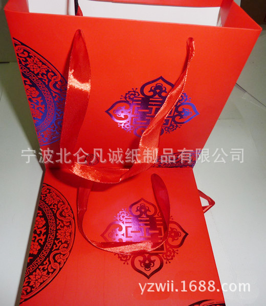 宁波北仑 环保袋 礼品袋 喜事用品袋 喜糖袋
