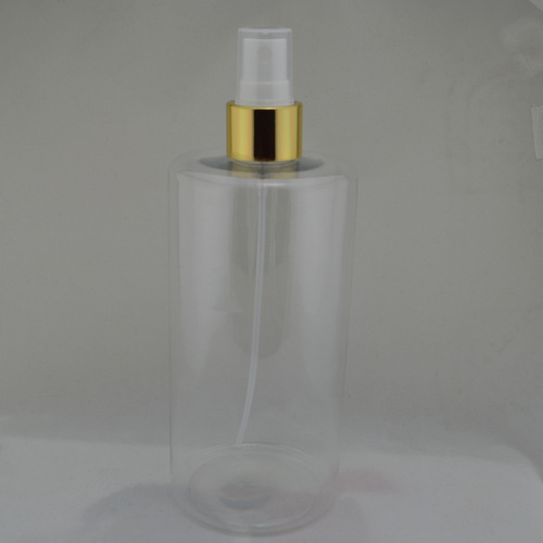 厂家批发500ml 透明 电化铝喷雾瓶 洗手液喷瓶