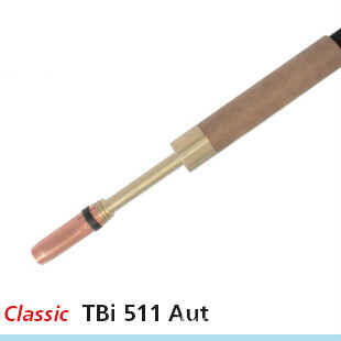 大量批发泰佰亿TBI511Aut自动水冷焊枪 导电嘴导电嘴座喷嘴分流器