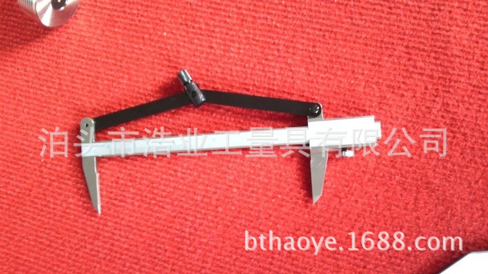 游标划线圆规规格0-150 200 250 300 DIN862 碳钢 不锈钢 工具钢