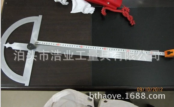 Транспортир с креплением на 180 градусов 400x800 400x1000 производитель 500 600 800 полукомпас