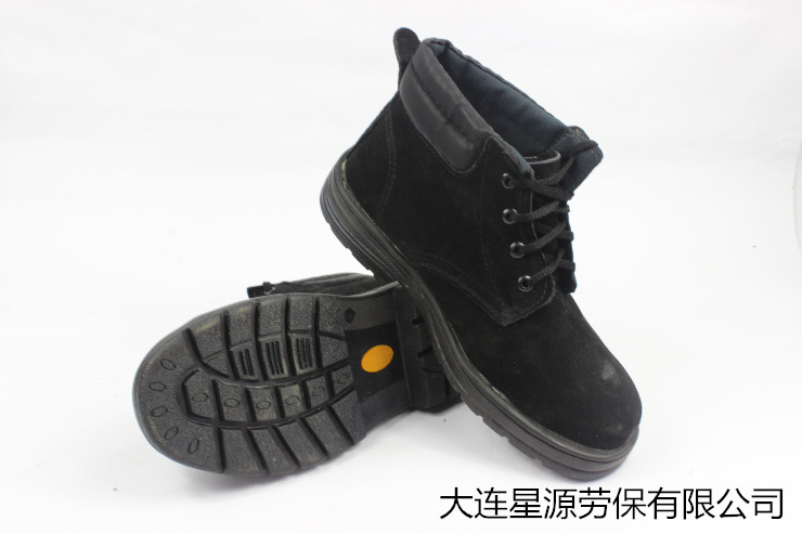 包邮！高帮劳保鞋钢包头男安全鞋皮批发翻毛女防砸防刺穿橡胶底